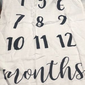 Milestone Baby Blanket